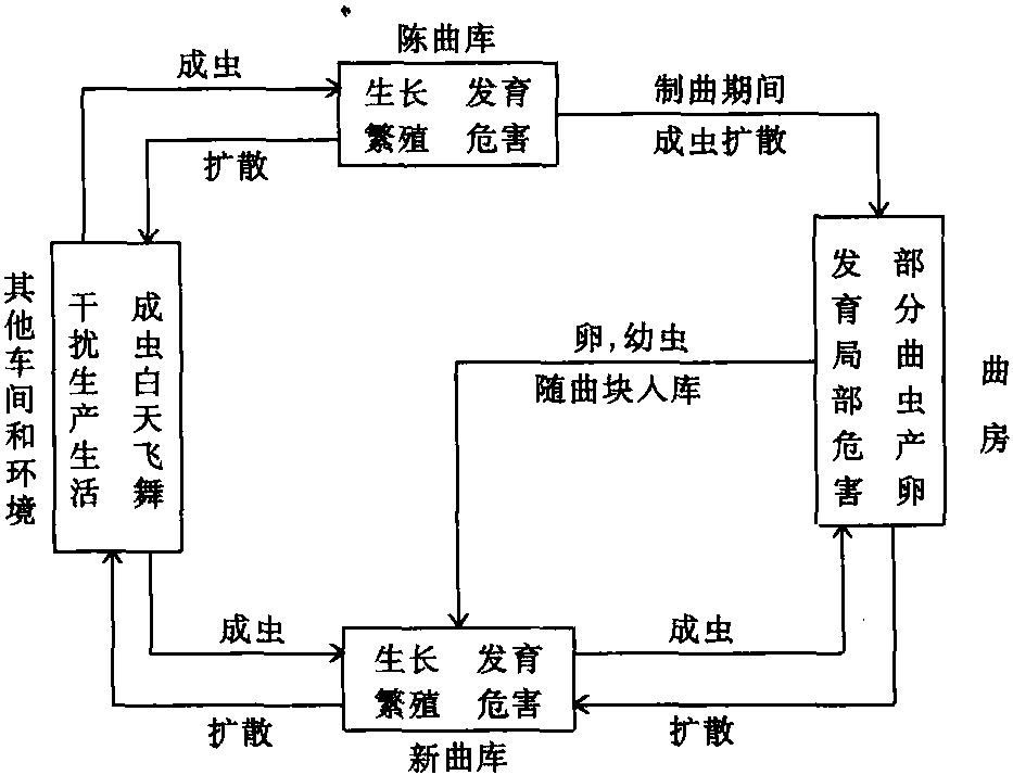 第六節(jié) 大曲貯存與病、蟲害防治